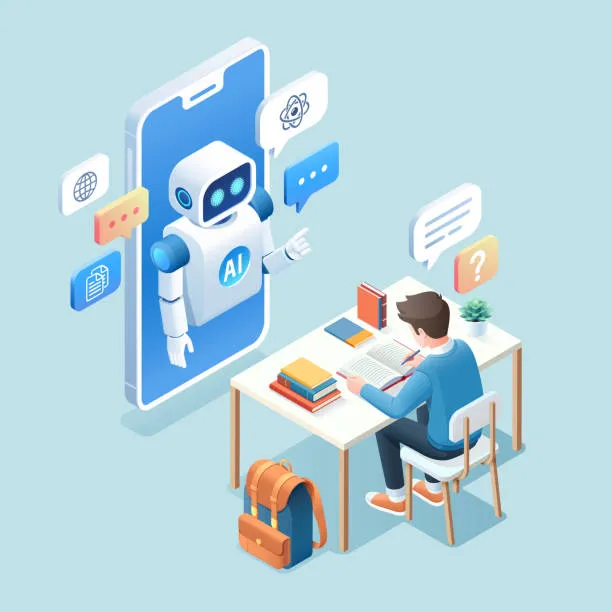 AI assisting with studies